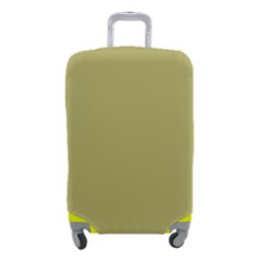 Color Dark Khaki Luggage Cover (small) by Kultjers