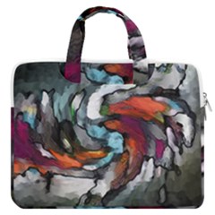 Abstract Art Macbook Pro 16  Double Pocket Laptop Bag  by gasi