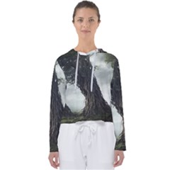 Trees Forest Woods Drawing Fantasy Dream Women s Slouchy Sweat by Uceng
