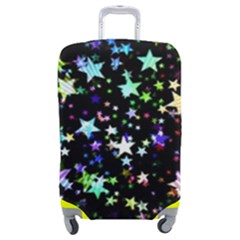Christmas Star Gloss Lights Light Luggage Cover (medium) by Uceng