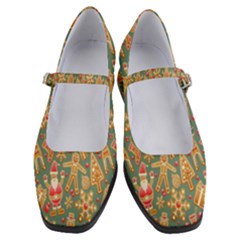 Pattern Seamless Women s Mary Jane Shoes by artworkshop