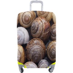 Snail Shells Pattern Arianta Arbustorum Luggage Cover (large) by artworkshop