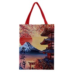 Japanese Art Classic Tote Bag by ArtByThree