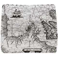 Antique Mercant Map  Seat Cushion by ConteMonfrey