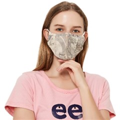 Mapa Mundi - 1774 Fitted Cloth Face Mask (adult) by ConteMonfrey