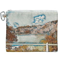 Side Way To Lake Garda, Italy  Canvas Cosmetic Bag (xxxl) by ConteMonfrey
