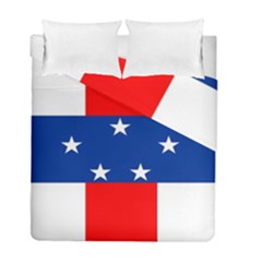 Netherlands Antilles Duvet Cover Double Side (full/ Double Size) by tony4urban