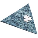 Texture Reef Pattern Wooden Puzzle Triangle View2