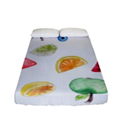 Fruit! Fitted Sheet (full/ Double Size) by fructosebat