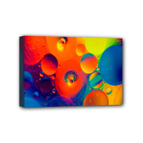 Colorfull Pattern Mini Canvas 6  X 4  (stretched) by artworkshop