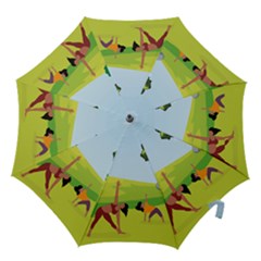 Mother And Daughter Y Hook Handle Umbrellas (large) by SymmekaDesign