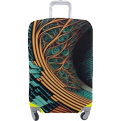 Big Data Abstract Abstract Background Backgrounds Luggage Cover (large) by Pakemis