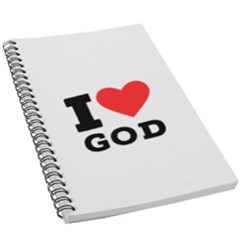 I Love God 5 5  X 8 5  Notebook by ilovewhateva