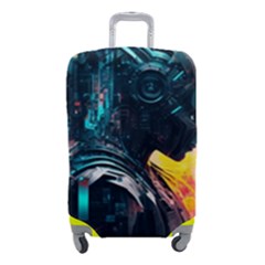 Who Sample Robot Prettyblood Luggage Cover (small) by Ravend