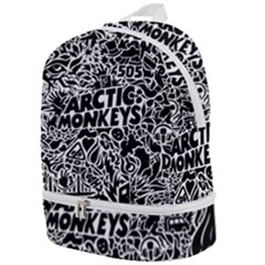 Arctic Monkeys Digital Wallpaper Pattern No People Creativity Zip Bottom Backpack by Sudhe