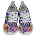 Classy watercolor flowers Kids  Lightweight Sports Shoes View1