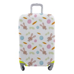 Easter Bunny Pattern Hare Easter Bunny Easter Egg Luggage Cover (small) by Ravend