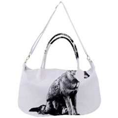 Foxy Lady Concept Illustration Removal Strap Handbag by dflcprintsclothing