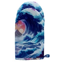 Storm Tsunami Waves Ocean Sea Nautical Nature Microwave Oven Glove by Ravend