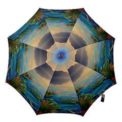 Exquisite Sunset Hook Handle Umbrellas (small) by GardenOfOphir