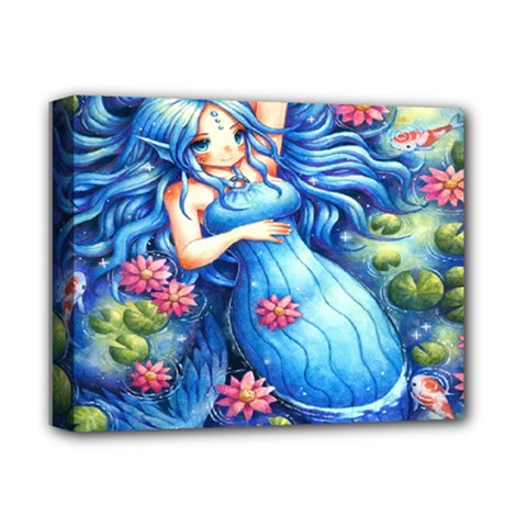 Mermay Deluxe Canvas 14  X 11  (stretched) by artworkshop