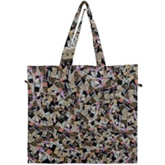 Mystic Geometry Abstract Print Canvas Travel Bag by dflcprintsclothing