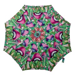 Charmed Toadstool Hook Handle Umbrellas (small) by GardenOfOphir