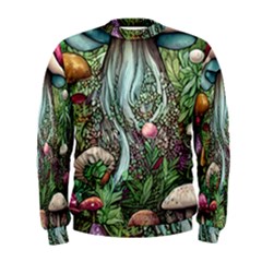 Craft Mushroom Men s Sweatshirt by GardenOfOphir