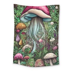 Craft Mushroom Medium Tapestry by GardenOfOphir