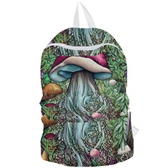 Craft Mushroom Foldable Lightweight Backpack by GardenOfOphir