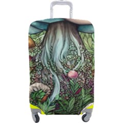 Craft Mushroom Luggage Cover (large) by GardenOfOphir