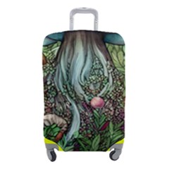 Craft Mushroom Luggage Cover (small) by GardenOfOphir