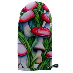Woods Mushroom Forest Academia Core Microwave Oven Glove by GardenOfOphir