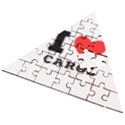 I love carol Wooden Puzzle Triangle View2