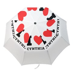 I Love Cynthia Folding Umbrellas by ilovewhateva