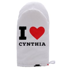 I Love Cynthia Microwave Oven Glove by ilovewhateva