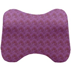 Violet Flowers Head Support Cushion by Sparkle