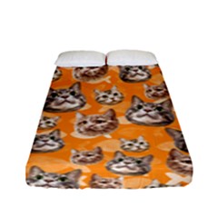 Cat Cute Fitted Sheet (full/ Double Size) by NiOng