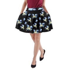 Ponyta A-line Pocket Skirt by 100rainbowdresses