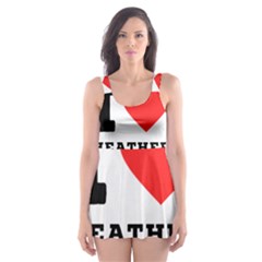 I Love Heather Skater Dress Swimsuit by ilovewhateva
