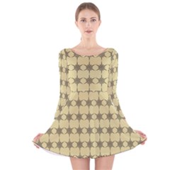 Pattern 145 Long Sleeve Velvet Skater Dress by GardenOfOphir