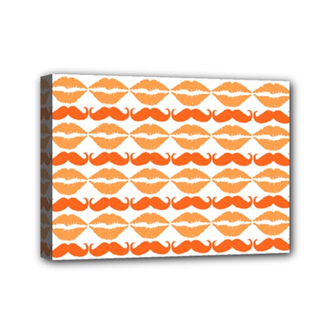 Pattern 181 Mini Canvas 7  X 5  (stretched) by GardenOfOphir