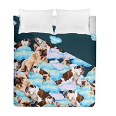 Lovly Dog Duvet Cover Double Side (full/ Double Size) by Giving