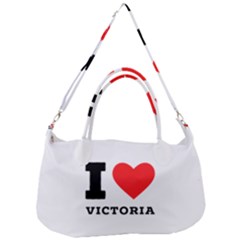 I Love Victoria Removal Strap Handbag by ilovewhateva