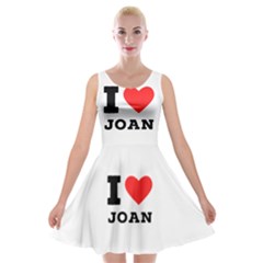 I Love Joan  Velvet Skater Dress by ilovewhateva