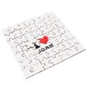 I love Joan  Wooden Puzzle Square View3