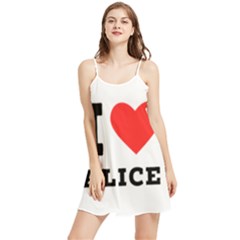 I Love Alice Summer Frill Dress by ilovewhateva