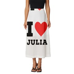 I Love Julia  Classic Midi Chiffon Skirt by ilovewhateva