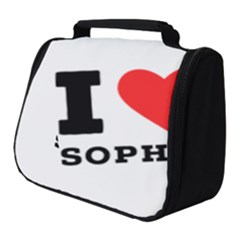 I Love Sophia Full Print Travel Pouch (small) by ilovewhateva