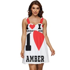 I Love Amber Ruffle Strap Babydoll Chiffon Dress by ilovewhateva